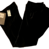 GK DANCE CHILD SMALL BLACK SMOOTH VELVET CUFFED JAZZ DRESS PANTS  SZ S NWT!
