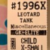 GK TANK GIRLS X-SMALL FLOWER PRINT NYLON/SPANDEX GYMNASTICS DANCE LEOTARD CXS - Image 5