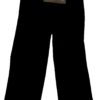 GK DANCE CHILD SMALL BLACK SMOOTH VELVET CUFFED JAZZ DRESS PANTS  SZ S NWT! - Image 5