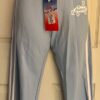 GK 'DANCE' GRAPHIC LADIES MEDIUM LIGHT BLUE COT/SPANDEX DANCE CAPRI PANTS Sz AM - Image 2