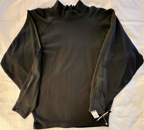 GK ICE FIGURE MENS SMALL LgSLV BLACK COTTON/SPANDEX RAGLAN TN SKATE SHIRT Sz AS - Image 7