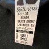GK ICE FIGURE MENS SMALL LgSLV BLACK COTTON/SPANDEX RAGLAN TN SKATE SHIRT Sz AS - Image 8