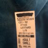 GK LgSLV LADIES SMALL GREEN VELVET AQUA FOIL GYMNASTIC DANCE LEOTARD Sz AS NWT! - Image 6