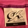 GK LONG SLEEVE LADIES BERRY SPARKLE HOLOGRAM GYMNASTICS DANCE LEOTARD Sz AS NWT! - Image 6