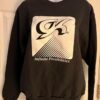 GK LEE SWEATSHIRT ADULT SMALL BLACK "INFINITE POSSIBILITIES" CREW NECK PULLOVER