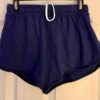 TOUSSE' BY GK CHILD MEDIUM NAVY RUNNING SHORTS W/ BRIEF NYLON/STRETCH SZ M NWT!