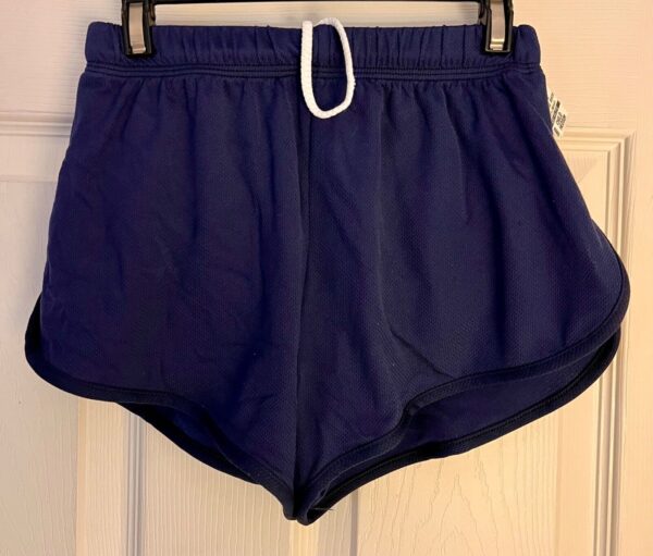 TOUSSE' BY GK CHILD MEDIUM NAVY RUNNING SHORTS W/ BRIEF NYLON/STRETCH SZ M NWT!