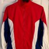 GK WARM UP JACKET ADULT SMALL NAVY RED WHITE MICROFIBER GYMNASTICS CHEER Sz S - Image 8