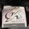 GK SHANNON MILLER ADULT SMALL BLACK VELVET SLVLS DANCE CHEER TANK CROP TOP Sz AS - Image 7