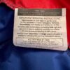 GK ADULT SMALL RED BLUE MICROFIBER GYMNASTSATHLETES WARM UP PULLOVER JACKET Sz S - Image 9