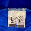 GK WARM UP JACKET ADULT LARGE BLUE BRUSHED TRICOT GYMNAST SKATE CHEER GYM SZ L - Image 5