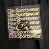 GK WARM UP ADULT X-LARGE BLACK CRINKLE NYLON GYMNASTICS CHEER ATHLETIC PANTS XL - Image 3