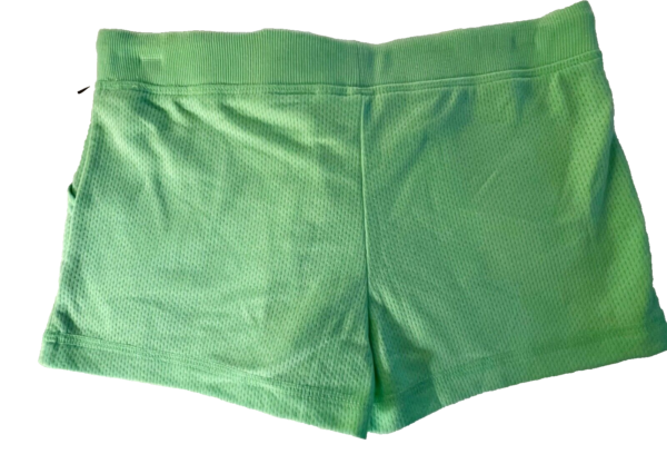 GK JUNIOR SMALL GREEN COTTON/POLY GYMNASTS CHEER ATHLETIC CUT SPORT SHORTS SZ S - Image 6