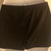 GK MICRO MINI ADULT LARGE BLACK WORKOUT SHORTS JEWEL LOGO GYM CHEER DANCE SZ L - Image 3
