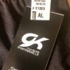 GK MICRO MINI ADULT LARGE BLACK WORKOUT SHORTS JEWEL LOGO GYM CHEER DANCE SZ L - Image 5