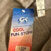 GK CHEER LOGO GIRLS LARGE GRAY SWEATSHIRT HOODIE WHITE RED BLUE SPARKLE SZ L - Image 4