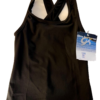 GK DANCE JAZZ CHEER GIRLS LARGE BLACK MICROFIBER  ATHLETIC CAMISOLE TOP SZ M NWT - Image 5