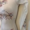 GK LADIES X-SMALL LgSLV WHITE SPARKLE MESH RED/BLUE JA GYMNASTS DANCE LEOTARD XS - Image 6