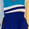 GK ICE FIGURE SKATE DRESS GIRLS SMALL MICROFIBER SLVLS ROYAL Sz CS ORIG $63.95 - Image 6