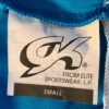 GK ICE FIGURE SKATE DRESS GIRLS SMALL MICROFIBER SLVLS ROYAL Sz CS ORIG $63.95 - Image 8