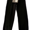 GK ELITE DANCE JAZZ GIRLS MEDIUM BLACK MICROFIBER CUFFED DANCE DRESS PANTS Sz M - Image 3