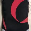 GK CAMISOLE CHILD MEDIUM MICROFIBER GYMNASTICS DANCE LEOTARD BLACK CORAL Sz CM