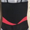 GK CAMISOLE CHILD MEDIUM MICROFIBER GYMNASTICS DANCE LEOTARD BLACK CORAL Sz CM - Image 4