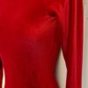 GK LgSLV LADIES SMALL CLASSIC SOLID RICH RED VELVET GYMNASTS DANCE LEOTARD Sz AS - Image 3