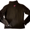 GK BLACK FLEECE ICE SKATE PULLOVER ADULT SMALL CONTRAST PINK VELVET COLLAR SZ S - Image 8