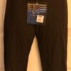 GK ELITE DANCE JAZZ LADIES X-SMALL BLACK MICROFIBER CUFFED CAPRI PANTS SZ XS NWT