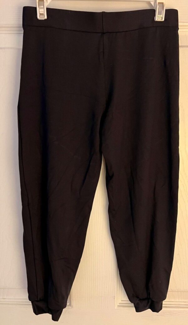 GK ELITE DANCE JAZZ LADIES X-SMALL BLACK MICROFIBER CUFFED CAPRI PANTS SZ XS NWT - Image 5