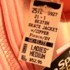GK ICE SKATE JACKET ADULT MEDIUM PINK FLEECE VELVET TRIM CROP ZIP SZ M NWT! - Image 7