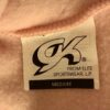 GK ICE SKATE JACKET ADULT MEDIUM PINK FLEECE VELVET TRIM CROP ZIP SZ M NWT! - Image 8