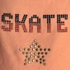 GK CAMISOLE TOP CHILD SMALL PINK COTTON METAL JA â€œSKATEâ€ GRAPHICS Sz CS NWT! - Image 2