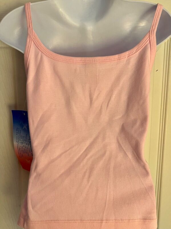 GK CAMISOLE TOP CHILD SMALL PINK COTTON METAL JA â€œSKATEâ€ GRAPHICS Sz CS NWT! - Image 4