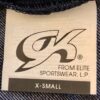 GK SKATE 2 PC SET ADULT X-SMALL SPARKLY DENIM CAMI CROP TOP/PULL-ON SKIRT AXS - Image 7