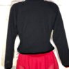GK FITTED ICE SKATE JACKET ADULT X-SMALL BLACK FLEECE VELVET TRIM ZIP Sz AXS NWT - Image 2