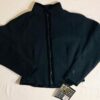 GK FITTED ICE SKATE JACKET ADULT X-SMALL BLACK FLEECE VELVET TRIM ZIP Sz AXS NWT - Image 3