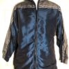 GK BLUE PEWTER IRIDESCENT ADULT LARGE GYMNASTIC ALL SPORT WARM UP JACKET Sz L