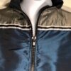 GK BLUE PEWTER IRIDESCENT ADULT LARGE GYMNASTIC ALL SPORT WARM UP JACKET Sz L - Image 2