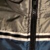 GK BLUE PEWTER IRIDESCENT ADULT LARGE GYMNASTIC ALL SPORT WARM UP JACKET Sz L - Image 4
