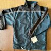 GK BLUE PEWTER IRIDESCENT ADULT LARGE GYMNASTIC ALL SPORT WARM UP JACKET Sz L - Image 6