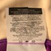 GK FIGURE SKATE GRAPE VELVET ADULT SMALL SLVLS BLACK FOIL RACERBACK DRESS AS - Image 7