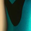 GK Elite Seaglass Sparkle Black Velvet Gymnastic Leotard Size AS - Image 3