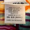 CINTAS MENS 2X-LARGE BRIGHT COLORFUL TROPICAL ISLAND THEME SSLV COTTON SHIRT 2XL - Image 6