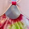 GK LgSLV PINK VELVET ICE SKATE ADULT X-SMALL TIE-DYE STRETCH PRINT DRESS Sz AXS - Image 7