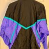 GK WARM UP ADULT LARGE CRINKLE NYLON BLACK INDIGO JADE GYMNAST SPORT JACKET SZ L - Image 5