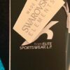 GK Elite Seaglass Sparkle Black Velvet Gymnastic Leotard Size AS - Image 6