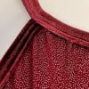 GK DANCE JAZZ LADIES SMALL WINE TWILIGHT X-BACK VELEVT STRAPS CAMISOLE TOP Sz AS - Image 2