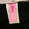 GK "CHEER" GRAPHIC GIRLS SMALL BLACK COTTON/SPANDEX PINK TRIM FOLD WAIST Sz CS - Image 9